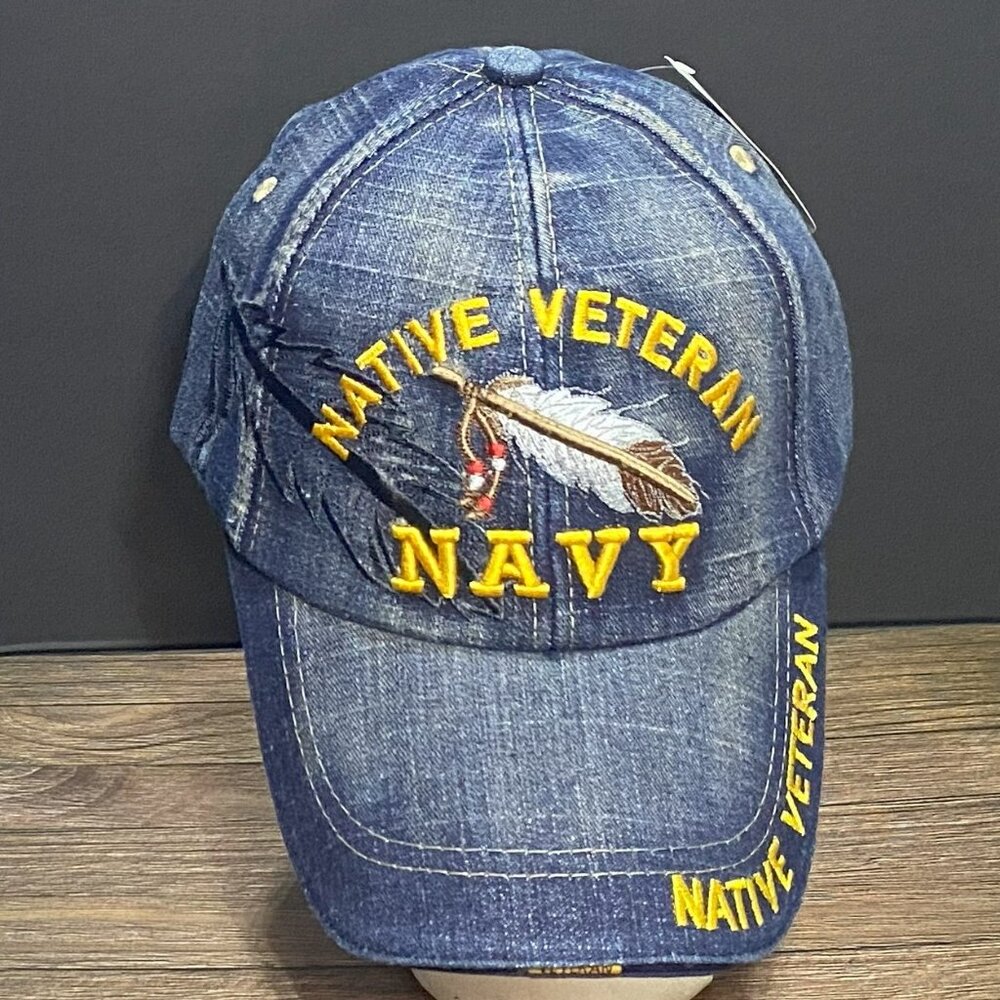 Just Darling Collection Native Veteran Navy Hat